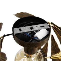 Coupon 🎁 QAZQA Vintage Deckenlampe Antik Gold 30 cm - Linde 👏 -Deckenleuchten Verkaufs-Shop 8666 106085 8