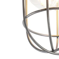 Aktion 🌟 QAZQA Industrielle Deckenleuchte Beton - Mighty 👍 -Deckenleuchten Verkaufs-Shop 8684 97853 6