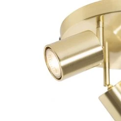 Bestes Angebot 🛒 QAZQA Moderne plafondlamp messing verstelbaar rond 3-lichts - Java ✔️ 14 Bestes Angebot 🛒 QAZQA Moderne plafondlamp messing verstelbaar rond 3-lichts - Java ✔️ -Deckenleuchten Verkaufs-Shop 8713 105844 2