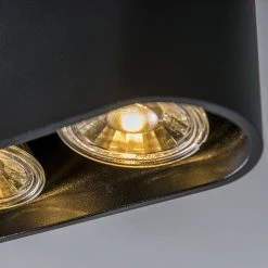 Coupon 🛒 QAZQA Set mit 2 modernen Spots schwarz - Ronda Duo 🤩 -Deckenleuchten Verkaufs-Shop 8715 96094 4