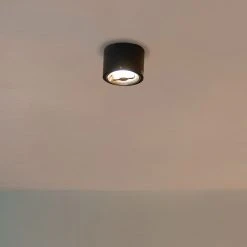 Auslauf ⭐ QAZQA Moderner Deckenspot schwarz AR111 inkl. LED - Expert 👍