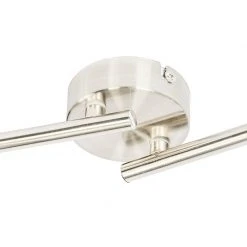 Top 10 🎁 QAZQA Deckenstrahler Stahl mit weißem Schirm 4-Licht verstellbar - Hetta 🧨 -Deckenleuchten Verkaufs-Shop 8792 102397 6