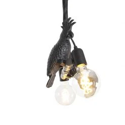 Rabatt 😍 QAZQA Vintage Deckenlampe schwarz - Papegoje ⌛ 17 Rabatt 😍 QAZQA Vintage Deckenlampe schwarz - Papegoje ⌛ -Deckenleuchten Verkaufs-Shop 8816 103969 2