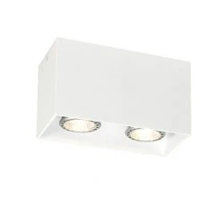 Bestpreis 🤩 QAZQA Designspot weiß - Qubo 2 😉