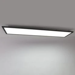 Blitzangebot 😀 QAZQA Deckenleuchte schwarz 120 cm inkl. LED mit Fernbedienung - Liv 😍 -Deckenleuchten Verkaufs-Shop 8837 103459 12