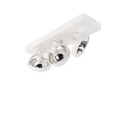 Großhandel 🛒 QAZQA Designstrahler weiß verstellbar 3-flammig - Go 💯 -Deckenleuchten Verkaufs-Shop 8853 104798 2