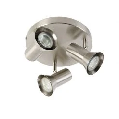 Budget 🎁 QAZQA Deckenstrahler Stahl dreh- und schwenkbar - Karin 3 🎉 -Deckenleuchten Verkaufs-Shop 8853 92941 7