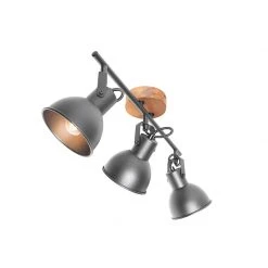 Bester Verkauf 👏 QAZQA Industrie-Spot schwarz mit Holz neigbar 3-Licht - Tommy 🥰 22 Bester Verkauf 👏 QAZQA Industrie-Spot schwarz mit Holz neigbar 3-Licht - Tommy 🥰 -Deckenleuchten Verkaufs-Shop 8896 105645 9