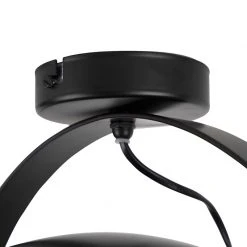 Bestes Angebot 🌟 QAZQA Industriedeckenleuchte schwarz mit Goldkipp - Magna 😉 -Deckenleuchten Verkaufs-Shop 8915 97586 11