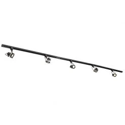 Bestpreis 😀 QAZQA Schienensystem mit 5 Spots 1-phasig schwarz - Sulux 🔥 -Deckenleuchten Verkaufs-Shop 8921 104855 12