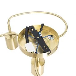 Auslauf 🔔 QAZQA Moderne plafondspot messing verstelbaar 4-lichts - Java ✔️ -Deckenleuchten Verkaufs-Shop 8941 105846 9