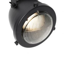 Aktion ⭐ QAZQA Industriële spot zwart langwerpig verstelbaar 3-lichts - Emado ⌛ -Deckenleuchten Verkaufs-Shop 8963 105754 2