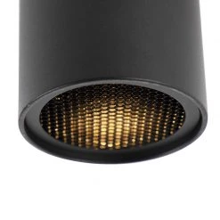 Brandneu 🔔 QAZQA Design-Spot schwarz - Tubo Honey 🎉 -Deckenleuchten Verkaufs-Shop 8963 98850 3