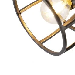 Auslauf 👍 QAZQA Industriestrahler schwarz mit Holz verstellbar 2-Licht - Arthur ❤️ 24 Auslauf 👍 QAZQA Industriestrahler schwarz mit Holz verstellbar 2-Licht - Arthur ❤️ -Deckenleuchten Verkaufs-Shop 9000 102429 8