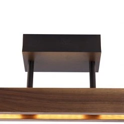 Brandneu 😉 MTK Leuchten Land Deckenleuchte Holz inkl. LED 3-Stufen dimmbar - Holz 👏 -Deckenleuchten Verkaufs-Shop 9007 103846 7