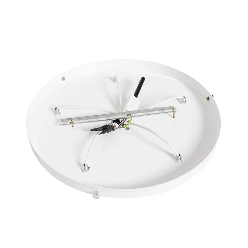 Billig 🧨 QAZQA Design-Deckenlampe graue Seide 60 cm 5-flammig - Plu 🛒 9 Billig 🧨 QAZQA Design-Deckenlampe graue Seide 60 cm 5-flammig - Plu 🛒 – Bild 9