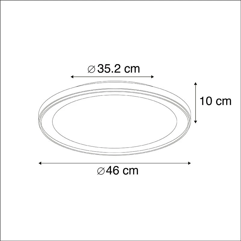 Blitzangebot 🔥 Paul Neuhaus Moderne Deckenleuchte IP44 mit Fernbedienung - Lara ⭐ 5 Blitzangebot 🔥 Paul Neuhaus Moderne Deckenleuchte IP44 mit Fernbedienung - Lara ⭐ – Bild 5