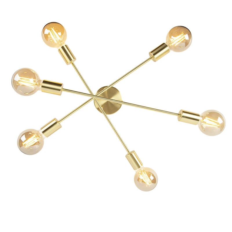 Beste Bewertungen von ✨ QAZQA Smart Art Deco Deckenleuchte gold inkl. 6 WiFi G95 - Arc Basic ⭐ 10 Beste Bewertungen von ✨ QAZQA Smart Art Deco Deckenleuchte gold inkl. 6 WiFi G95 - Arc Basic ⭐ – Bild 10