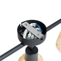 Brandneu 🎉 QAZQA Orientalischer Spot schwarz mit Bambus 3-flammig - Rayan 👏 21 Brandneu 🎉 QAZQA Orientalischer Spot schwarz mit Bambus 3-flammig - Rayan 👏 -Deckenleuchten Verkaufs-Shop 9061 105626 9