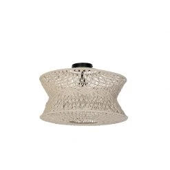 Am billigsten 🧨 QAZQA Orientalische Deckenlampe grau 50 cm - Leonard ⌛ -Deckenleuchten Verkaufs-Shop 9065 104823 12