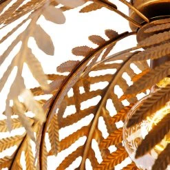 Auslauf 🛒 QAZQA Vintage Deckenleuchte Gold 45 cm - Botanica ✨ -Deckenleuchten Verkaufs-Shop 9066 102765 4