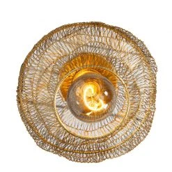 Rabatt 👍 QAZQA Orientalische Deckenlampe Gold 25 cm - Vadi ⌛ -Deckenleuchten Verkaufs-Shop 9071 104304 5