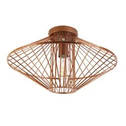 Billig 😍 QAZQA Design-Deckenleuchte Kupfer - Zahra 😉 23 Billig 😍 QAZQA Design-Deckenleuchte Kupfer - Zahra 😉 -Deckenleuchten Verkaufs-Shop 9081 104526 11