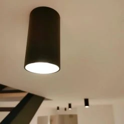 Blitzangebot 🛒 QAZQA Moderner Fleck schwarz - Tuba 1 👍