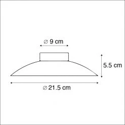 Bestpreis ✨ QAZQA Art Deco Deckenleuchte Gold / Messing inkl. LED - So. 🤩 -Deckenleuchten Verkaufs-Shop 9095 97392 3