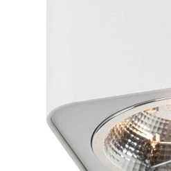 Schlussverkauf 😉 QAZQA Moderner Fleck weiß 12,5 cm - Boxer 🎁 -Deckenleuchten Verkaufs-Shop 9121 102880 2