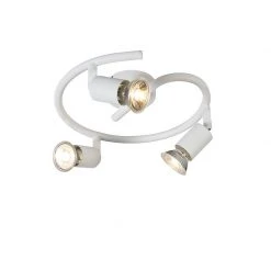 Bestpreis 🔔 QAZQA Moderne gepunktete weiße Locken – Jeany 3 ❤️