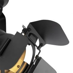 Billig ✨ QAZQA Industriestudio Spot schwarz drehbar und kippbar - Film ❤️ -Deckenleuchten Verkaufs-Shop 9136 96894 7