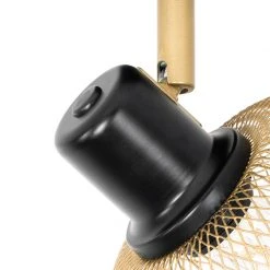 Großhandel ✔️ QAZQA Industriespot schwarz mit gold - Bliss Mesh ⌛ 22 Großhandel ✔️ QAZQA Industriespot schwarz mit gold - Bliss Mesh ⌛ -Deckenleuchten Verkaufs-Shop 9186 104477 7