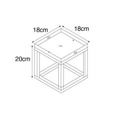 Großhandel 🎁 QAZQA Industrielle Deckenlampe Gold mit Marmor - Cage 🔔 -Deckenleuchten Verkaufs-Shop 9194 105256 3
