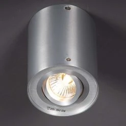 Großhandel ⭐ QAZQA Spot Aluminium drehbar und neigbar - Rondoo 1 up ⭐ -Deckenleuchten Verkaufs-Shop 9231 44805 5