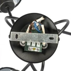 Budget 🔥 QAZQA Deckenfleck schwarz 3-Licht - Hetta ⭐ 19 Budget 🔥 QAZQA Deckenfleck schwarz 3-Licht - Hetta ⭐ -Deckenleuchten Verkaufs-Shop 9237 102404 8