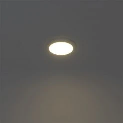 Schlussverkauf 🥰 QAZQA Deckenleuchte weiß 17 cm inkl. LED 3-stufig dimmbar IP44 - Steve ✨ -Deckenleuchten Verkaufs-Shop 9283 102733 10