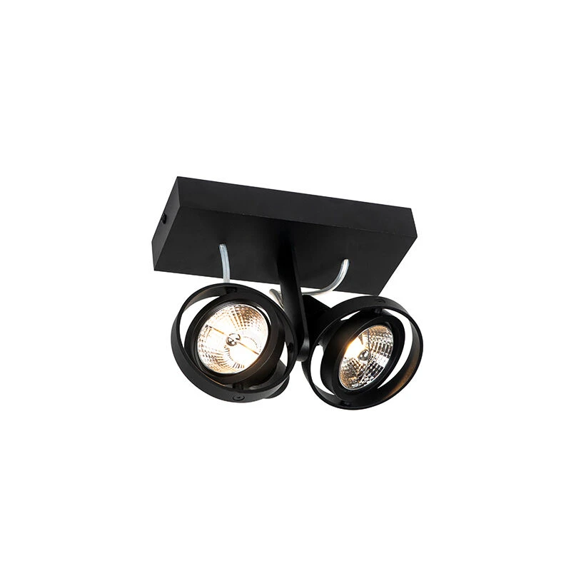 Top 10 👏 QAZQA Professional Modernes Spotschwarz 2-Licht - Master 70 ✔️ 8 Top 10 👏 QAZQA Professional Modernes Spotschwarz 2-Licht - Master 70 ✔️ – Bild 8