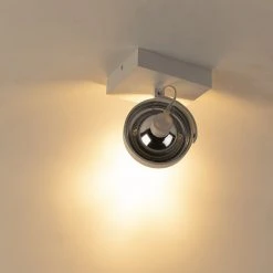 Bestpreis ⌛ QAZQA Design spot weiß verstellbar 1-flammig inkl. LED - Go 🥰 26 Bestpreis ⌛ QAZQA Design spot weiß verstellbar 1-flammig inkl. LED - Go 🥰 -Deckenleuchten Verkaufs-Shop 9302 89962 12