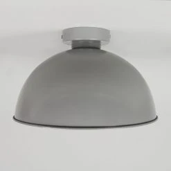 Brandneu ⌛ QAZQA Deckenleuchte grau mit silber 30 cm - Magna Basic 👏 -Deckenleuchten Verkaufs-Shop 9342 93571 3