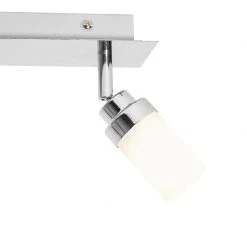 Schlussverkauf ⭐ QAZQA Moderne badkamer spot staal 2-lichts IP44 - Japie ❤️ -Deckenleuchten Verkaufs-Shop 9356 105906 6