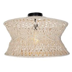 Am billigsten 🧨 QAZQA Orientalische Deckenlampe grau 50 cm - Leonard ⌛ -Deckenleuchten Verkaufs-Shop 9361 104823 8