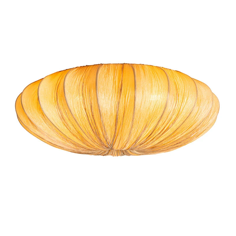 Budget 🎁 QAZQA Design-Deckenlampe beige Seide 60 cm 5-flammig - Plu 🤩 6 Budget 🎁 QAZQA Design-Deckenlampe beige Seide 60 cm 5-flammig - Plu 🤩 – Bild 6