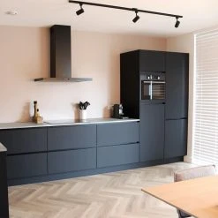 Coupon 🥰 QAZQA Modernes 1-Phasen Schienensystem mit 3 Spots schwarz - Jeana 👏 -Deckenleuchten Verkaufs-Shop 9368 94922 10