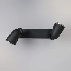 Neu 🌟 QAZQA Retro Spot schwarz schwenk- und neigbar - Taza 2 🔥 -Deckenleuchten Verkaufs-Shop 9379 91234 3