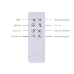 Budget 🔔 Paul Neuhaus Deckenleuchte Holz rund inkl. LED 3-flammig mit Fernbedienung - Ajdin 🎉 -Deckenleuchten Verkaufs-Shop 9417 105298 8