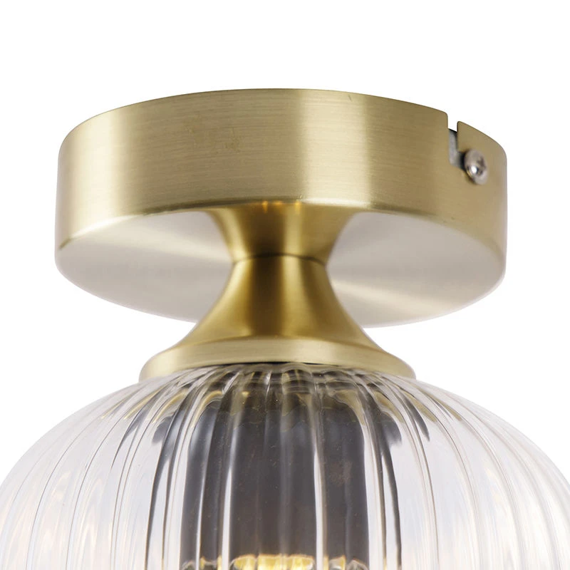 Großhandel 🔔 QAZQA Art Deco Deckenleuchte Messing - Banci 🎁 2 Großhandel 🔔 QAZQA Art Deco Deckenleuchte Messing - Banci 🎁 – Bild 2