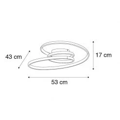 Neu ❤️ Trio Leuchten Design Deckenleuchte Stahl inkl. LED 3-stufig dimmbar - Levi ⌛ -Deckenleuchten Verkaufs-Shop 9466 105868 4