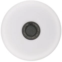 Aktion 😍 Shada Smarte Deckenleuchte weiß inkl. LED mit Lautsprecheroption - Clara 🤩 -Deckenleuchten Verkaufs-Shop 9470 105590 10