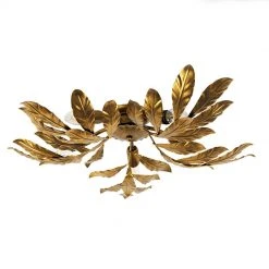 Beste Bewertungen von 😀 QAZQA Vintage Deckenlampe Antik Gold 5-flammig - Linde 🥰 -Deckenleuchten Verkaufs-Shop 9472 106089 10